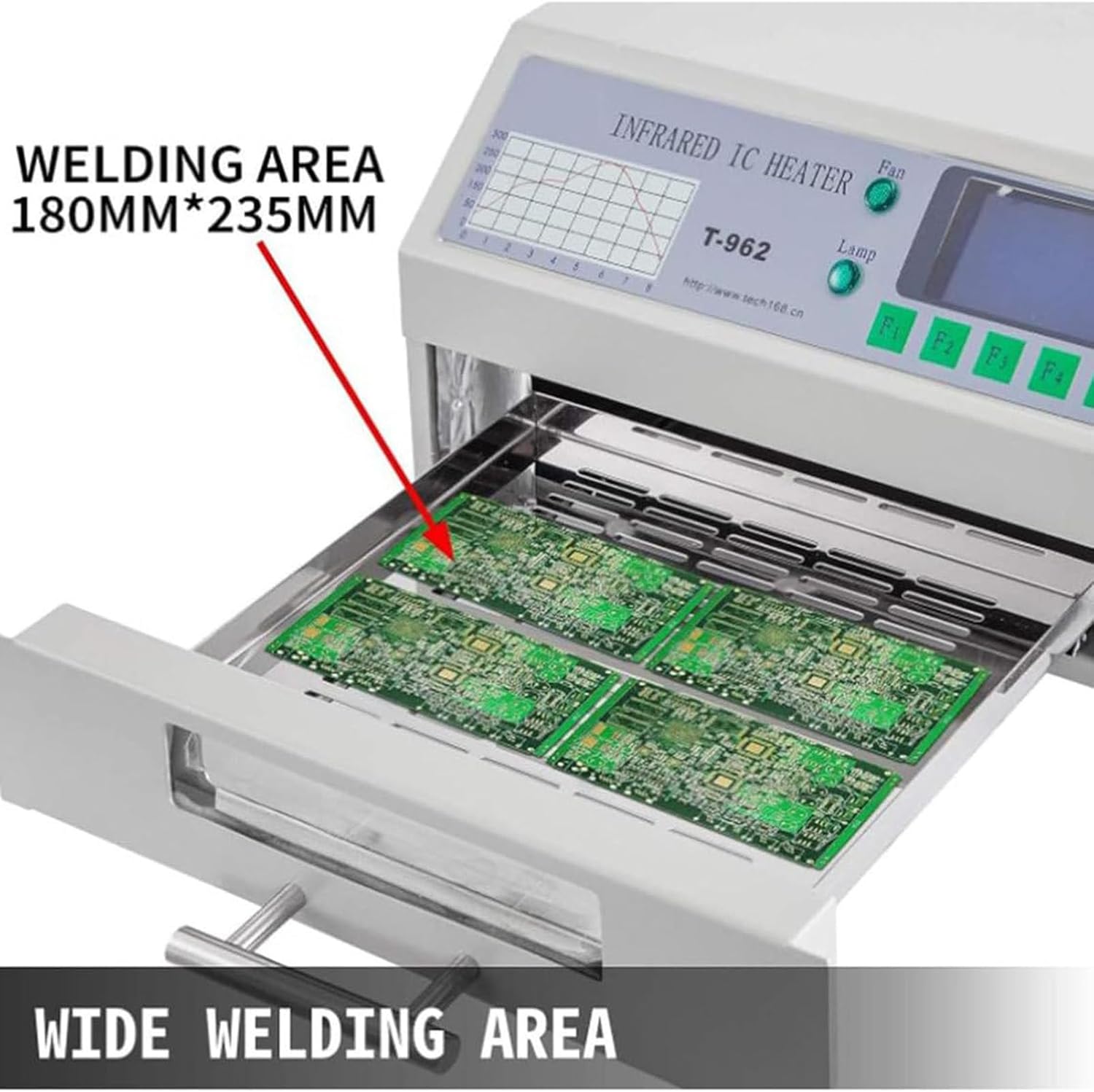 자동 리플로우 솔더링 머신 리플로우 오븐 전문 히터 솔더링 머신 핫 에어 순환 PCB SMT 안티 솔더링-Freehip.co.kr