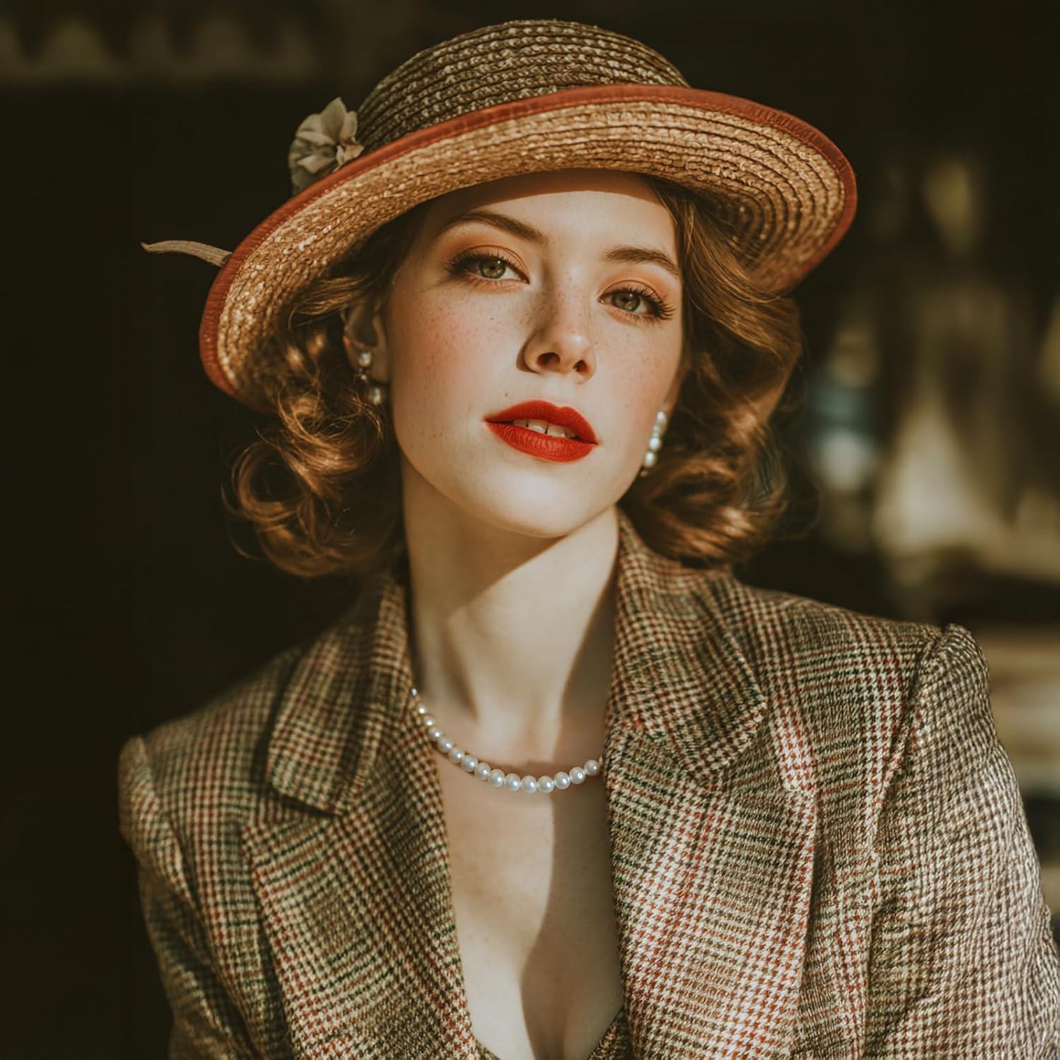 YAMI 11-12mm Natural White Freshwater Cultured Pearl Necklace for Women, 18/20/22/24Inch Length Genuine Real Pearl Strand Necklace with 925 Sterling Silver Pea Clasp, Jewelry Gifts...