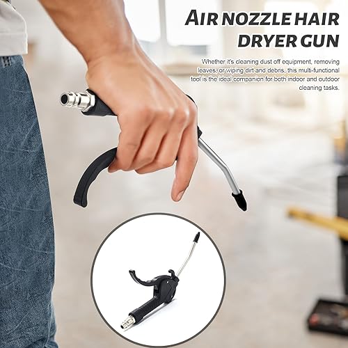 Miniatura 6 de Kit de pistola de soplado de aire de 3 piezas con pistola de 19, 11 y 4 pulgadas, herramientas de pistola de soplado de aire comprimido, pistola de