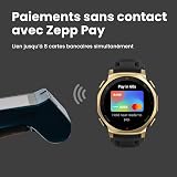 Amazfit T-Rex 3 Pro Montre Connectée Outdoor 44mm – Écran AMOLED Saphir, Flashlight, Lunette Titane, GPS, Cartes Hors Ligne, 17 Jours Autonomie, 180+ Modes Sport, Smartwatch pour Android iPhone - 7