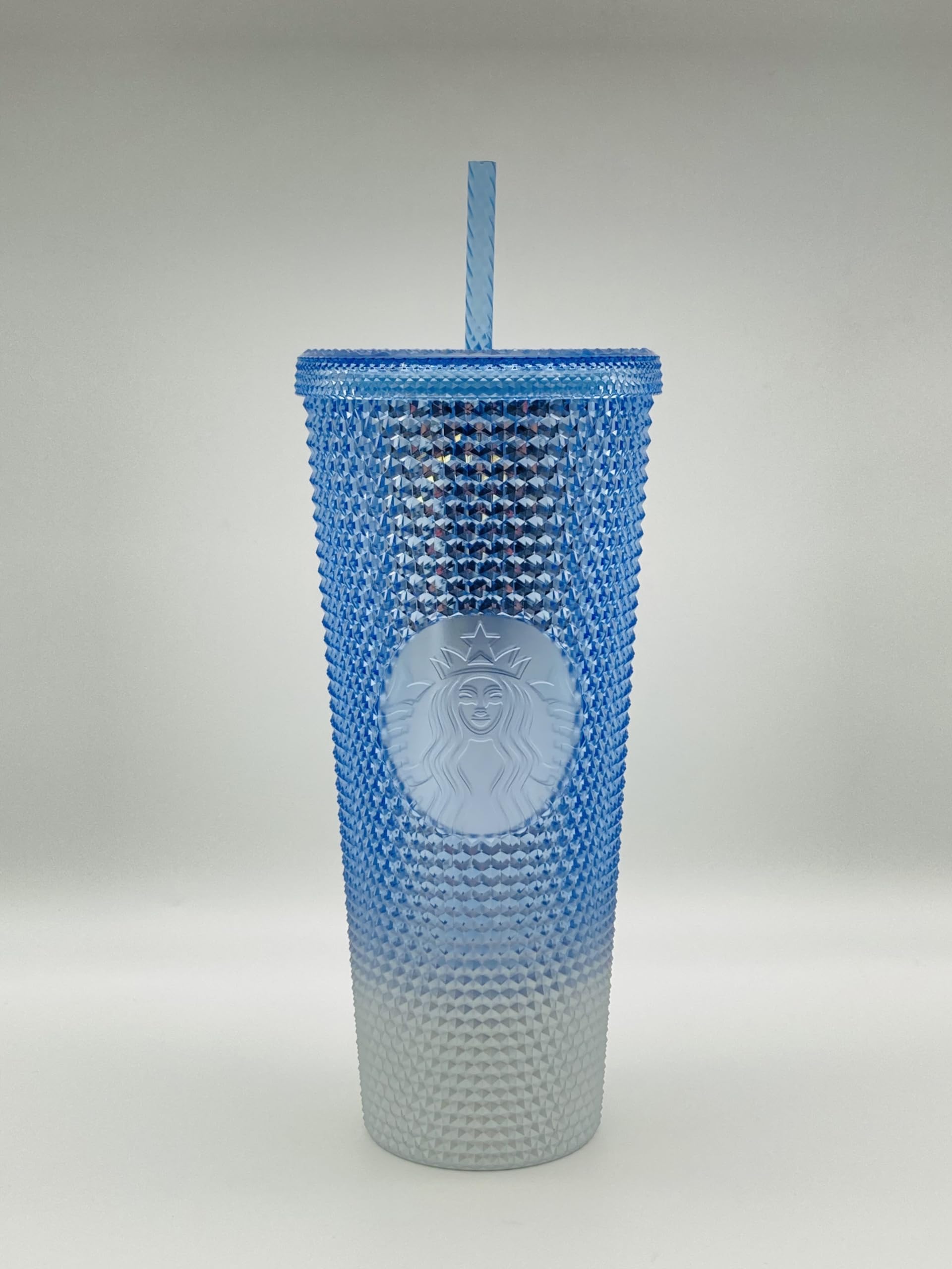 Amazon.com | Starbucks 2023 Holiday Chapter3 Edition Blue Silver Gradient  Studded Tumbler 24oz Venti Size: Tumblers & Water Glasses