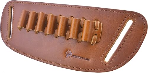 Miniatura 3 de Cartucho de cuero para cinturón de soporte de bucle para cinturón de funda deslizante para .30-30 .357 .308 .45-70 30-06 12GA 16GA 20GA
