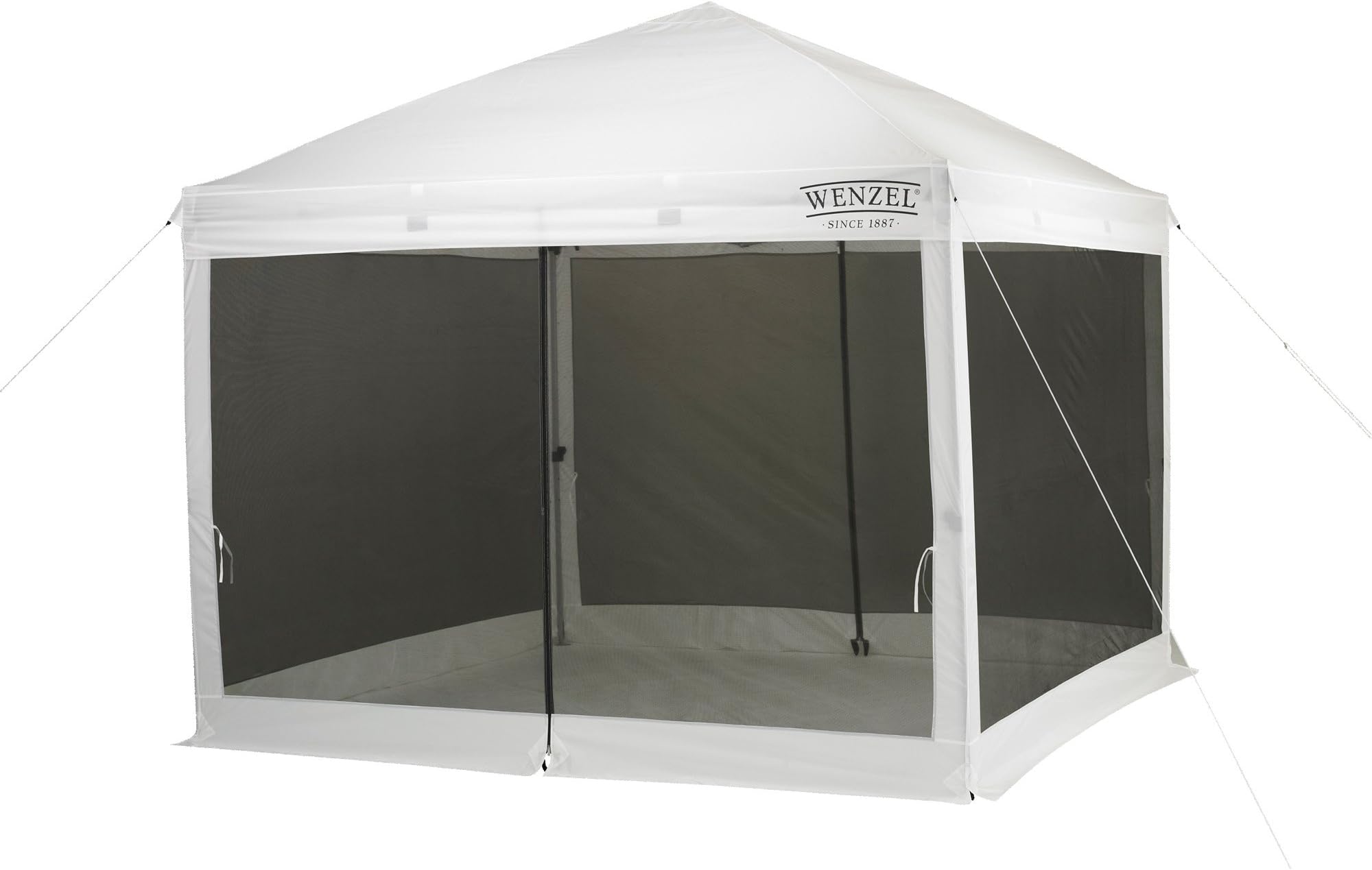 Wenzel Water Repellent Smartshade Unisex Outdoor Screen House Tent available in White - 10 feet