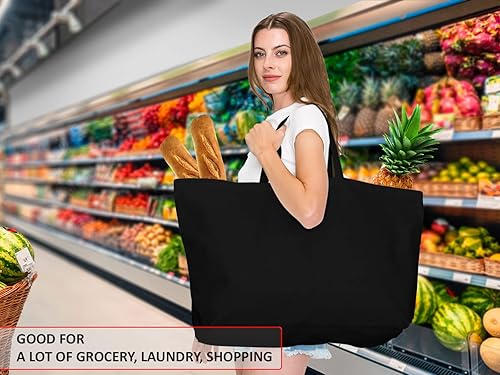 Miniatura 5 de Bolsa de lona extra grande - La tienda reutilizable más grande