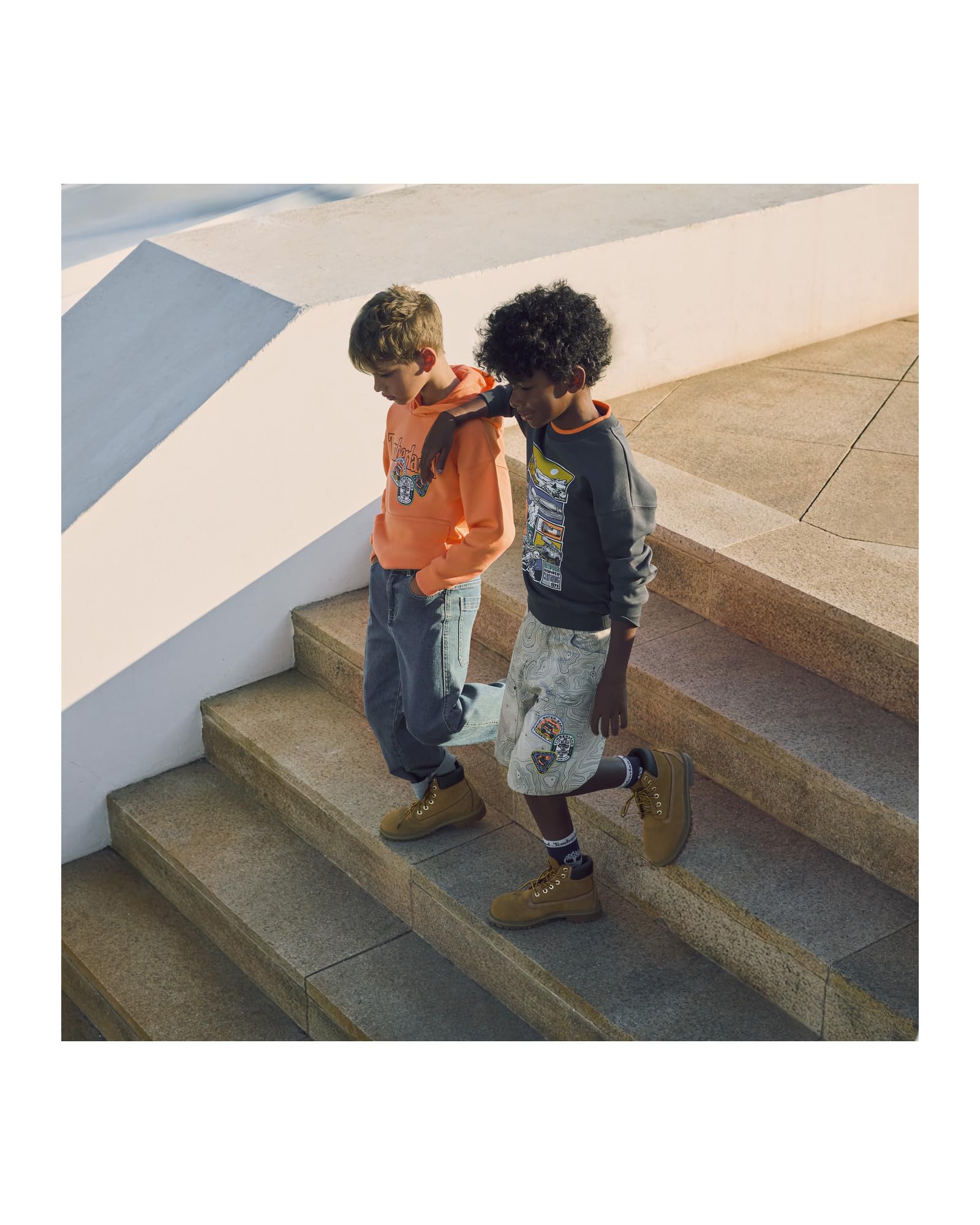 Timberland Felpa Bambino, Grigio, 12 Anni