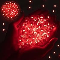 Vista 16 de 50 luces de globo, mini luces LED, redondas, de larga espera, lámpara de bola de papel, farol de papel, lámparas de globos para fiesta de Azul