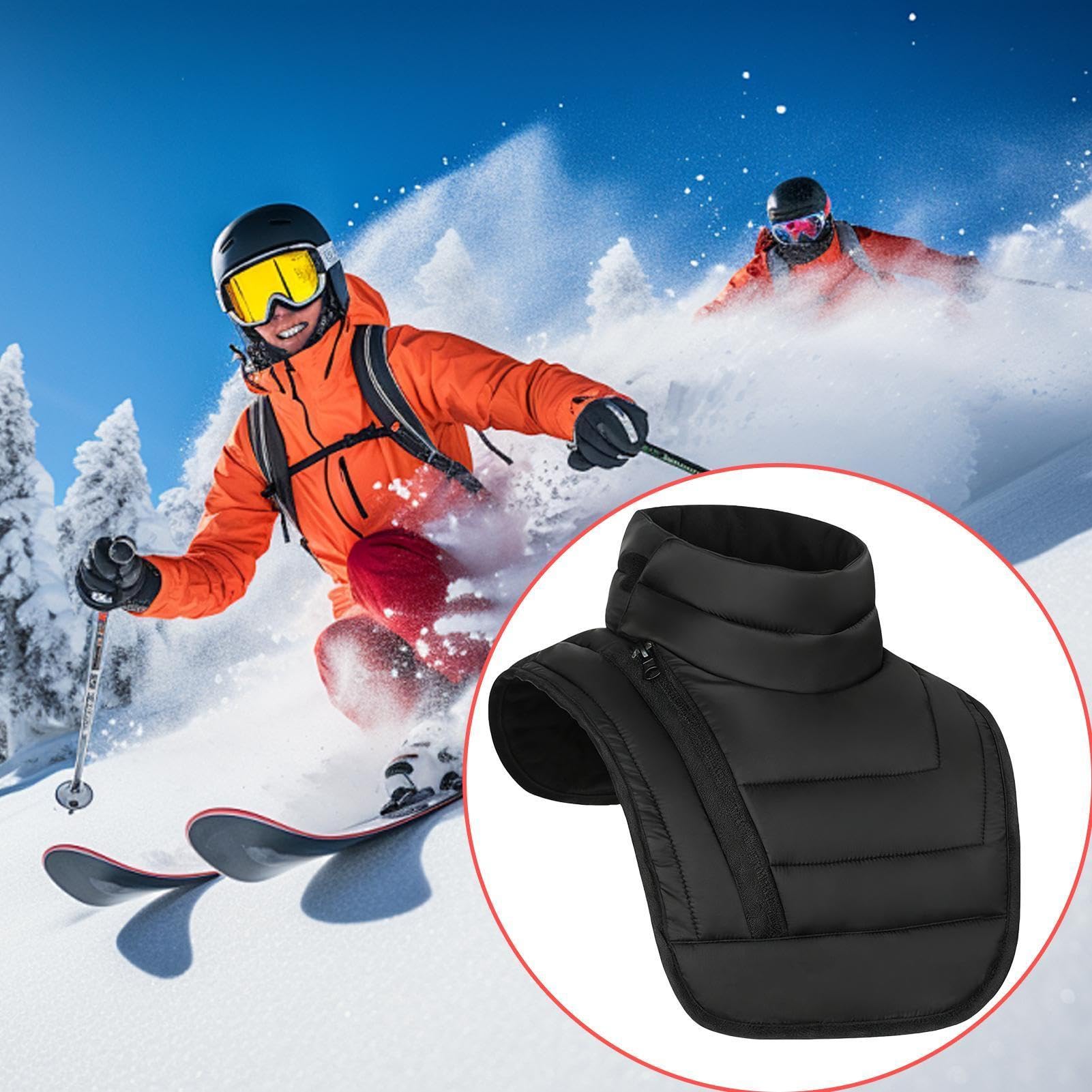 Scaldacollo per moto, antivento, caldo, con borsa per il trasporto, attrezzatura invernale per moto, attività all'aperto, viaggi, attività all'aperto, escursioni, sci, pesca, ciclismo