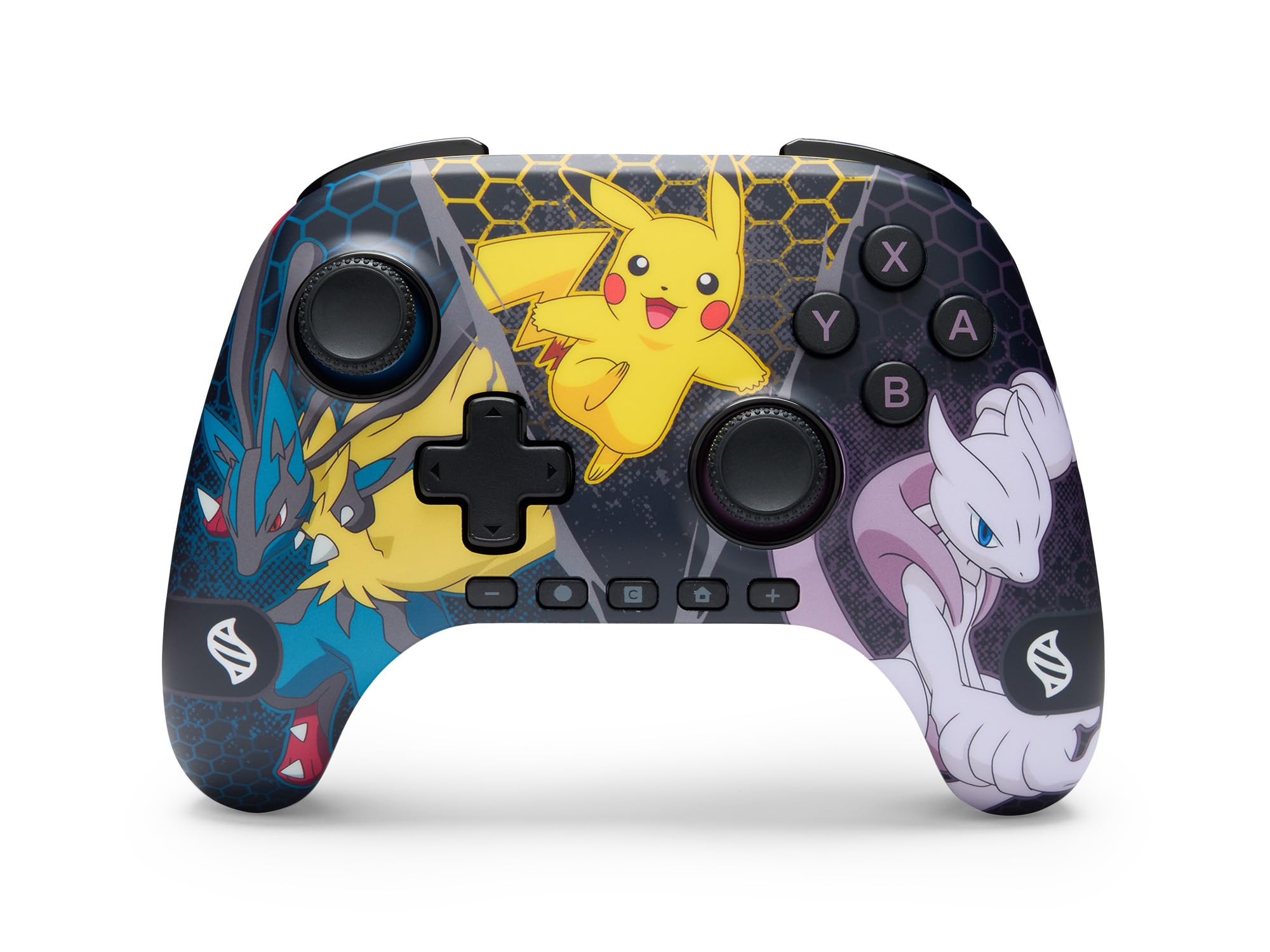 PowerA Manette sans fil Advantage pour Nintendo Switch 2 - Pokémon Méga-​Évolutions, sous licence officielle, Effet Hall, boutons programmables, commandes gyroscopiques