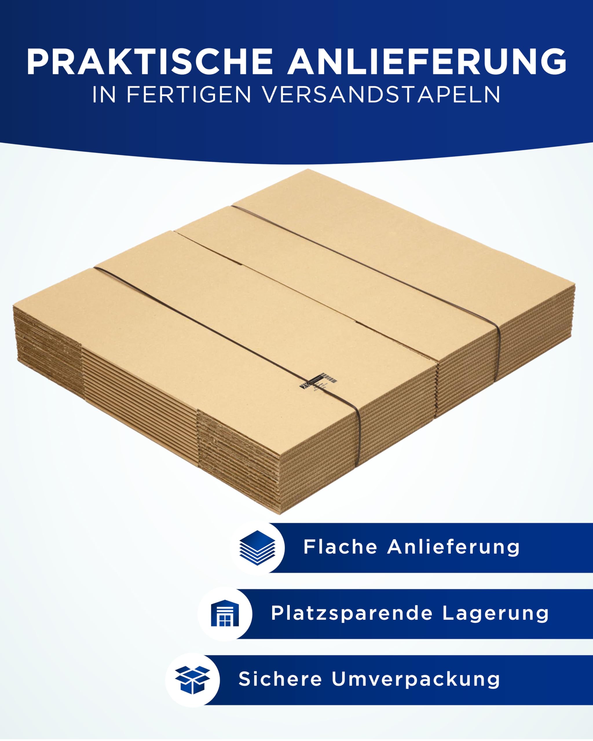 15 cartons de 400 x 400 x 300 mm pour l'expédition de colis