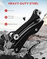 Vista 2 de Amazicha Kit de herramientas de acoplamiento de 4 puntos, 4 cubiertas de hardware de acoplamiento compatibles con Harley Davidson Touring Street