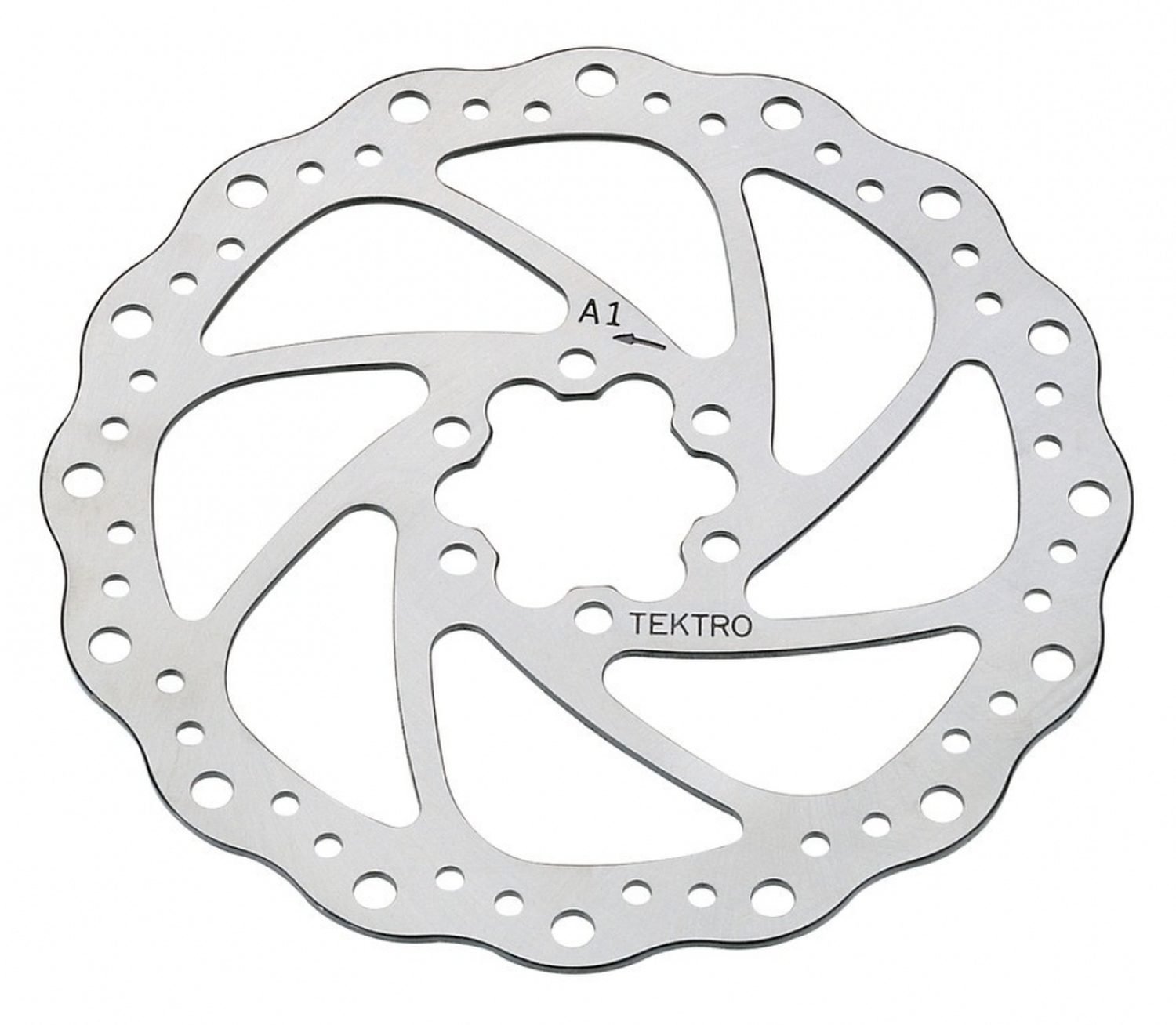 Tektro TR203 1 Brake DISCS Black, 203 mm