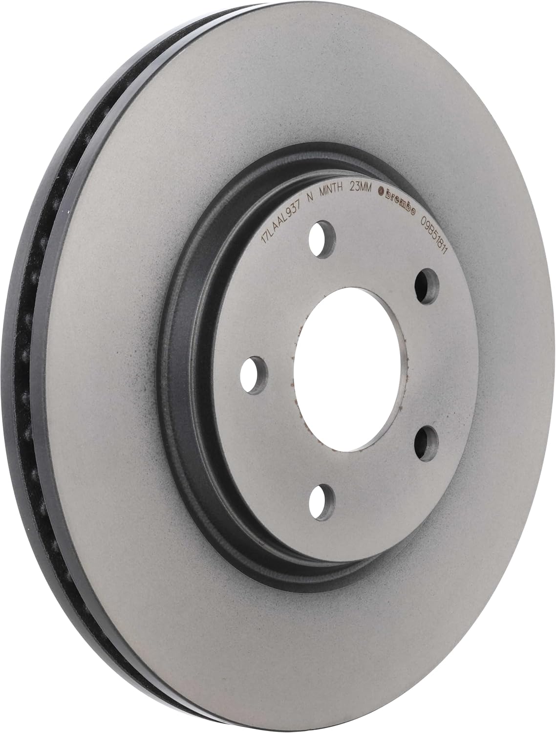 Brembo 09.B518.11 UV Coated Pillar Vented Front Brake Rotor CHEVROLET OE# 15856665