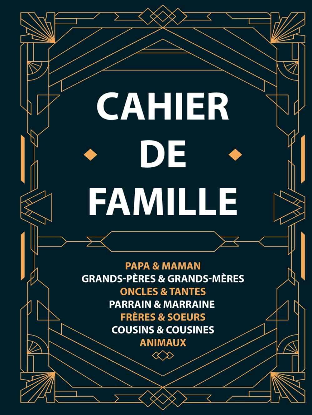 Cahier de famille: Livre de souvenirs à compléter par les membres de la famille. Messages, anecdotes et souvenirs. (French Edition)      Hardcover – February 14, 2026