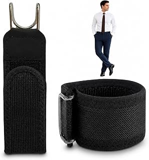 PANCA 2 Pcs Buckle Less Belt for Men & Women | Adjustable Elastic Waist Strap with Hook Closure | Invisible No Buckle Belt for Jeans, Trousers, Formal Pants, Travel & Everyday Wear