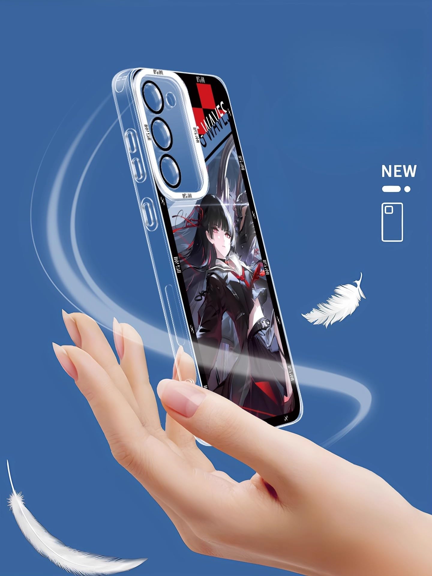 Amazon.co.jp: 鳴潮 千咲 スマホケース Samsung Galaxyケース Galaxy