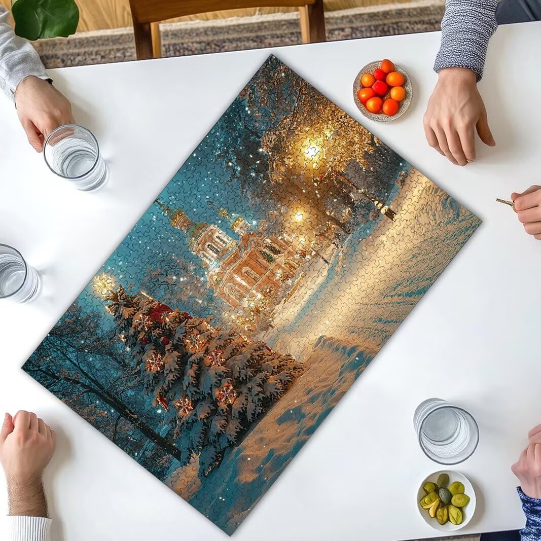 Puzzle Natale, Puzzle 2000 Pezzi Adulti per Decor, Regalo Donna/Uomo -8738