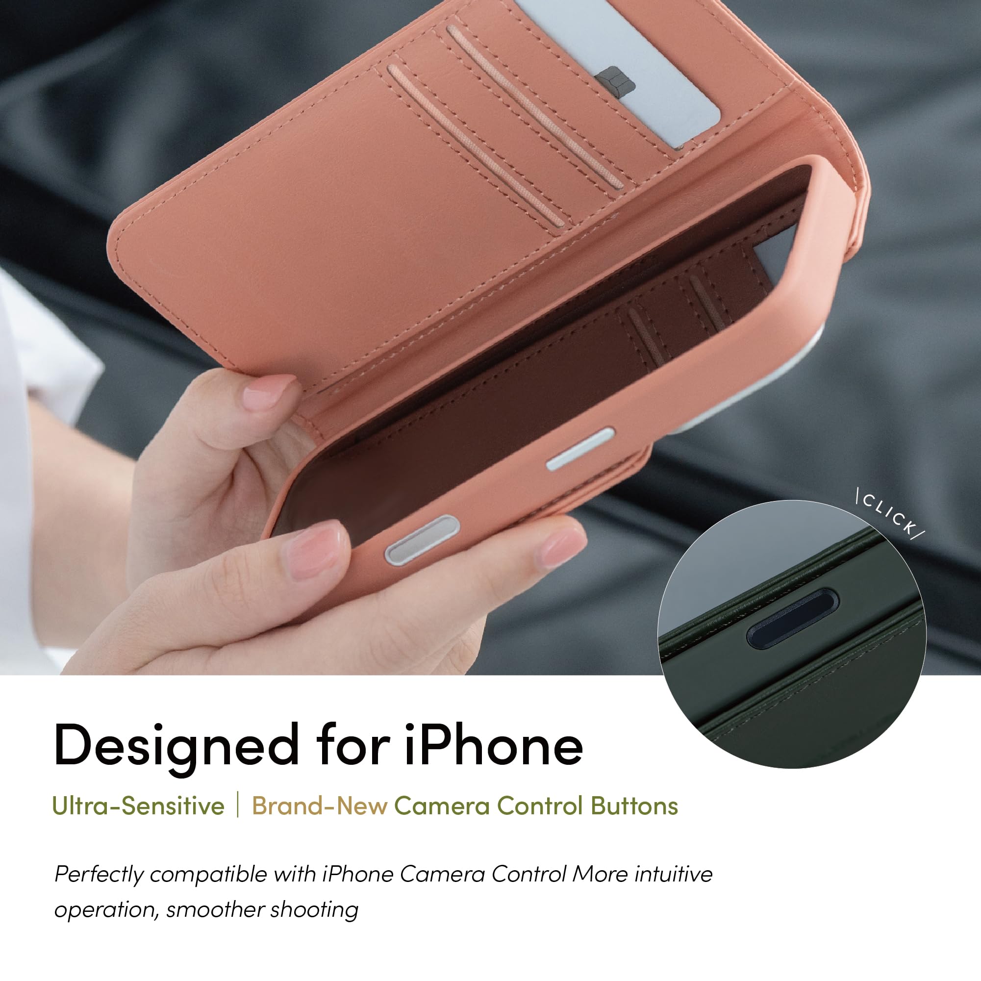 Amazon.com: Moshi Overture for IPhone17Pro Max (magsafe) (Moss
