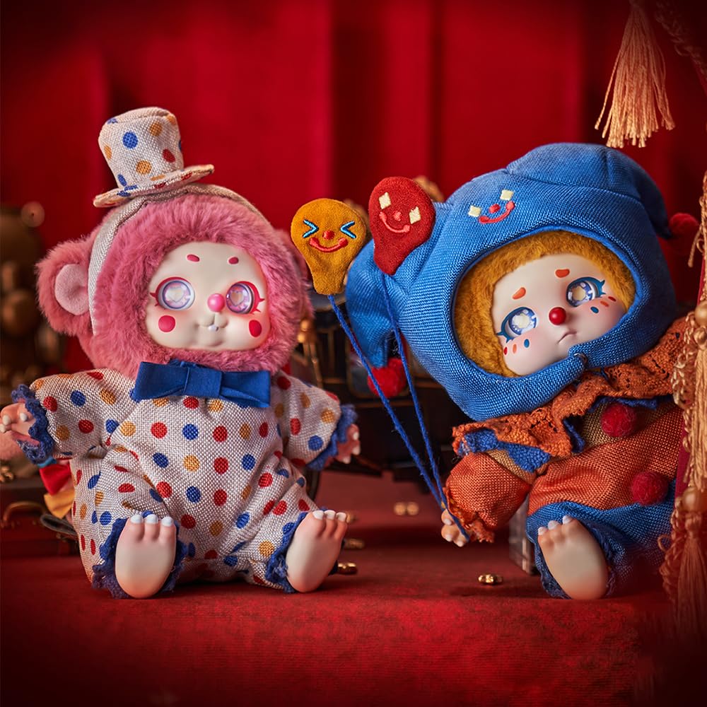 niannyyhouse Plüsch-Blindbox-Figuren, 16 cm, bewegliches Gelenk-Sammelspielzeug, Mystery Doll Blind Box (ganzes Set)