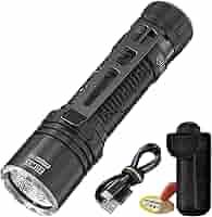 5000ルーメン NiteLab UHi 40 Max LED 充電式懐中電灯 Nitecore EDC35 High Power 5000 lumens NiteLab UHi 40 Max LED
