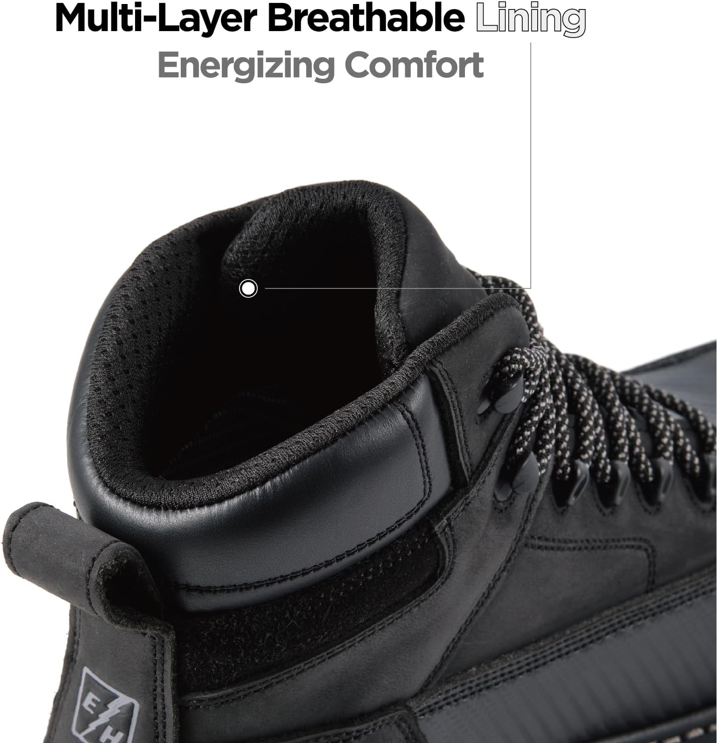 SUREWAY Men's 6" Soft/Composite Toe Heavy Duty Waterproof Work Boot GoodyearWelt Oil/Slip Resistant Dual-Density Comfortable Outsole Crazy Horse Leather EH Construction Industrial Safety Work Boots - Image 7