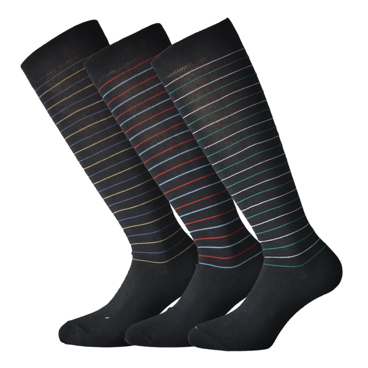 Chaussettes En Mélange De Coton Filé Blanc Et Marron PIOMBO Pour Homme | OVS