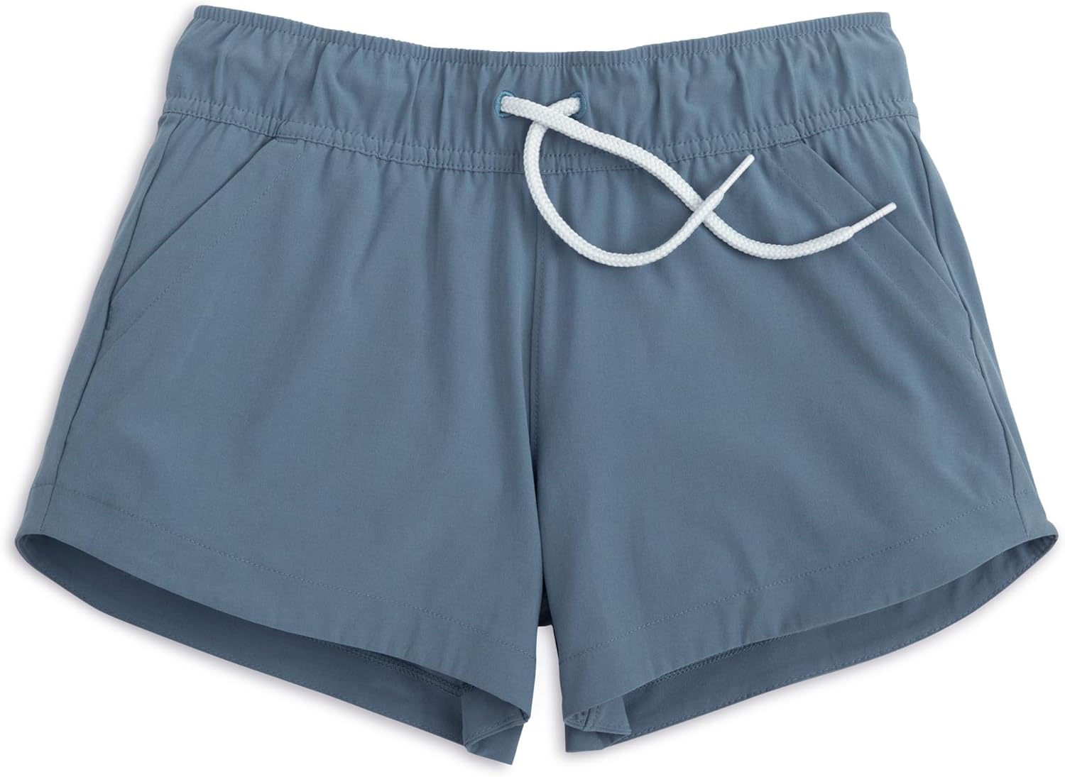 Free Fly Girls Pull-On Breeze Short - UPF 50+ Sun Protection Moisture-Wicking Girls Athletic Shorts, Sizes 7-16 Activewear