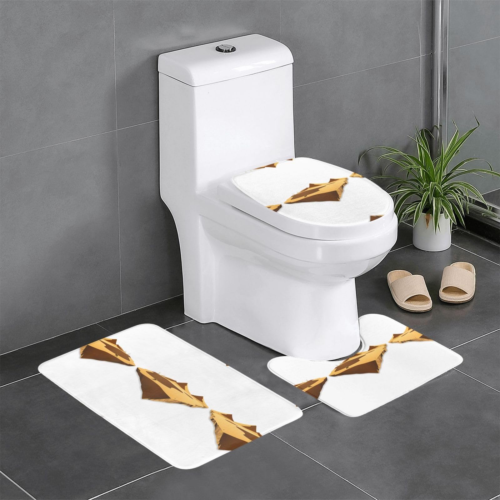 Tapis de salle de bain antidérapants WHJDPP pour éviter les sols glissants