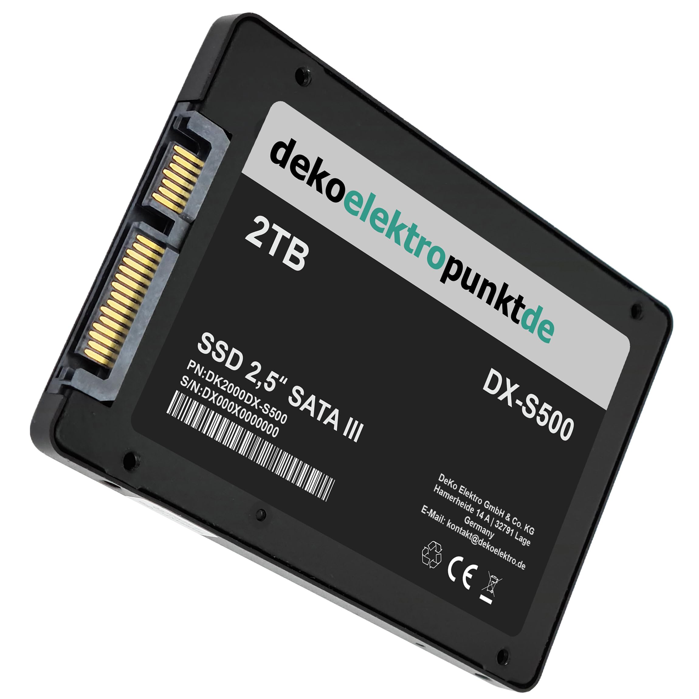 dekoelektropunktde 2TB SSD Hard Drive Fit For Predator 15 (G9-591