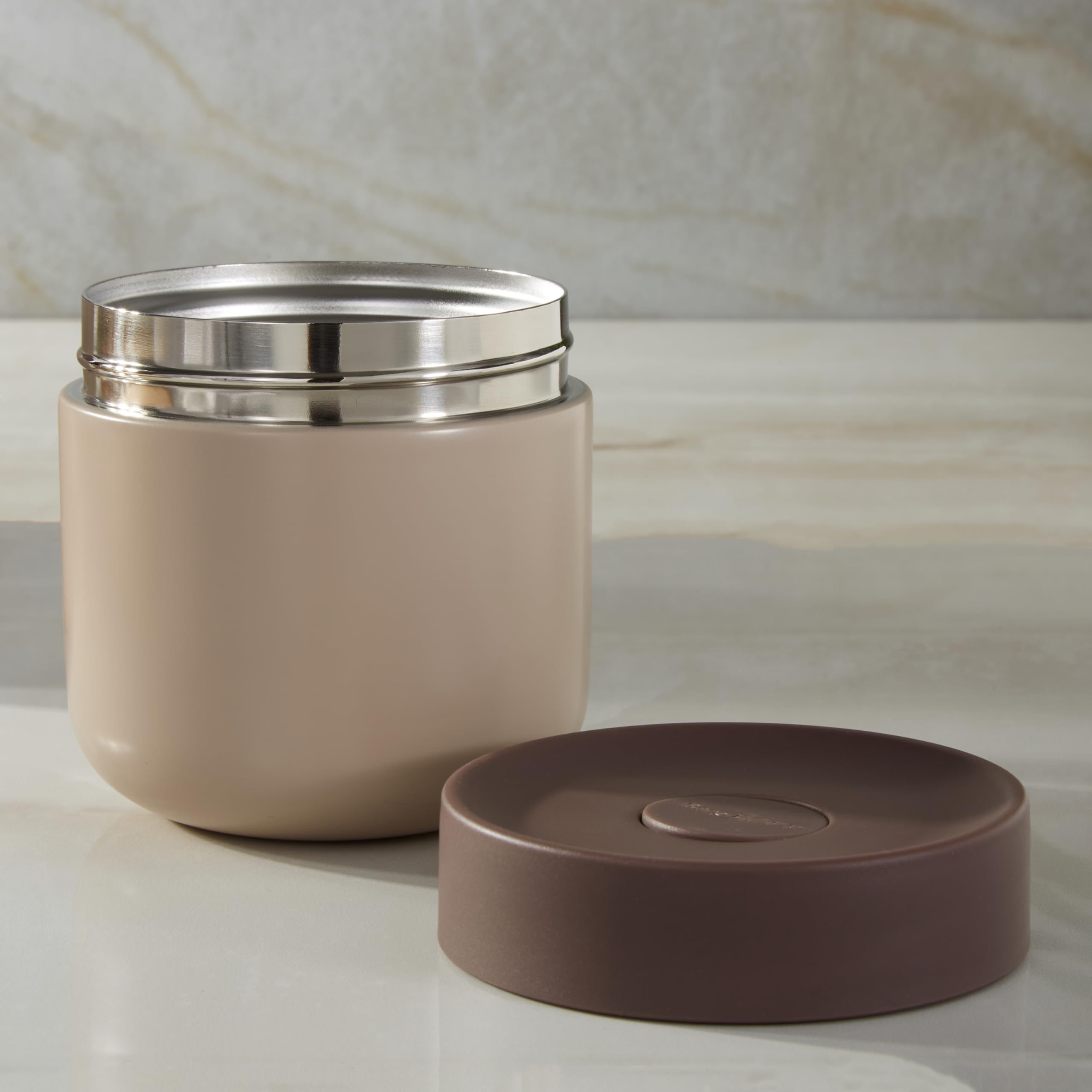 Berghoff Home Contenitore termico per alimenti – 0,35 l – Contenitore termico in acciaio inox – Tazza termica per bevande – Contenitore per il pranzo termico
