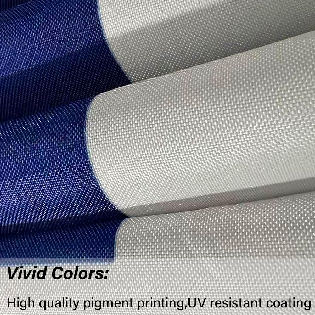 Jayus Double Sided Christian Christianity Cross Flags 3x5 FT Outdoor- 320D Heavy Duty Nylon Church Jesus Faith Religions Flag Banner with 2 Grommets