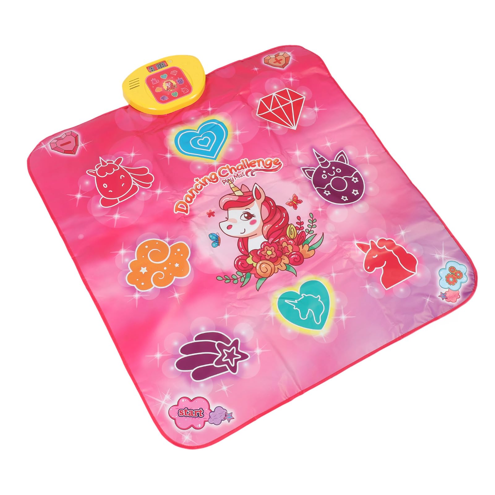 Alfombrilla de Baile Electrónica para Niños, Divertida, Multifuncional, Fitness, para Niños, Hogar, Escuela, Ligera, Fácil de Usar
