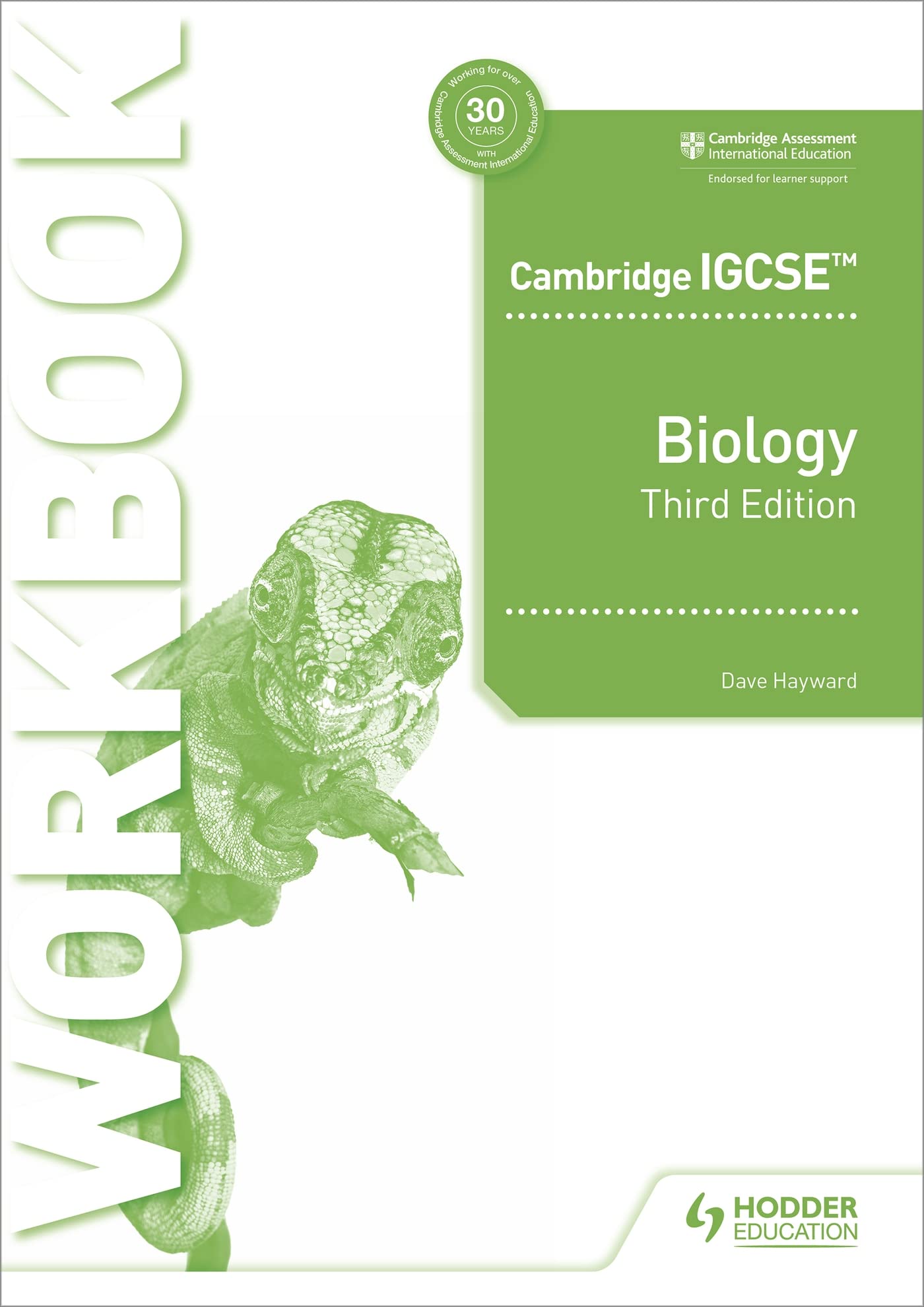 Cambridge IGCSE™ Biology Workbook 3rd Edition by Dave Hayward (Paperback Book)