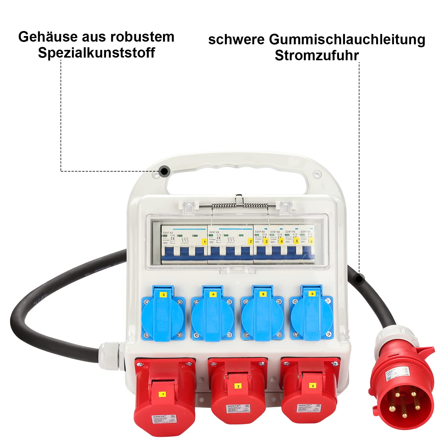 Herrselsam Échelle multifonction 4 x 4, 7 en 1 - 470 cm - En aluminium