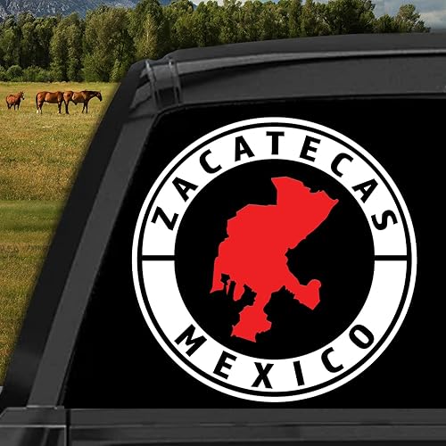 Vista 20 de Jalisco - Calcomanía para Carro de México, vinilo para Trocas calcomanias para camiones o automóviles de Estados mexicanos (10 pulgadas, Jalisco)