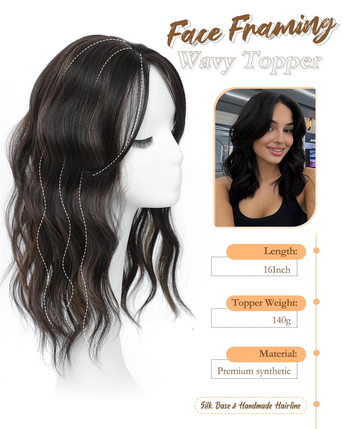 MORICHY Hair Topper - Image 2