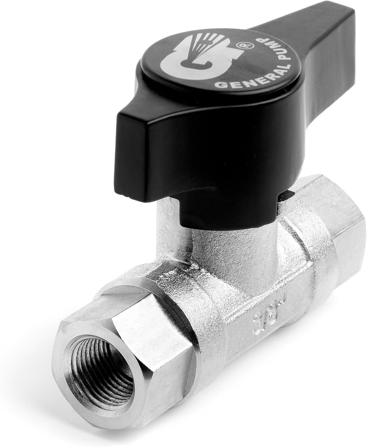 High Pressure 3/8 Inch DN10 Ball Valve by Southeast Softwash | Our Heavy Duty Pressure Washer Ball Valve for Fast Gun Changes and Water Shut Off | Power Washer Accessories