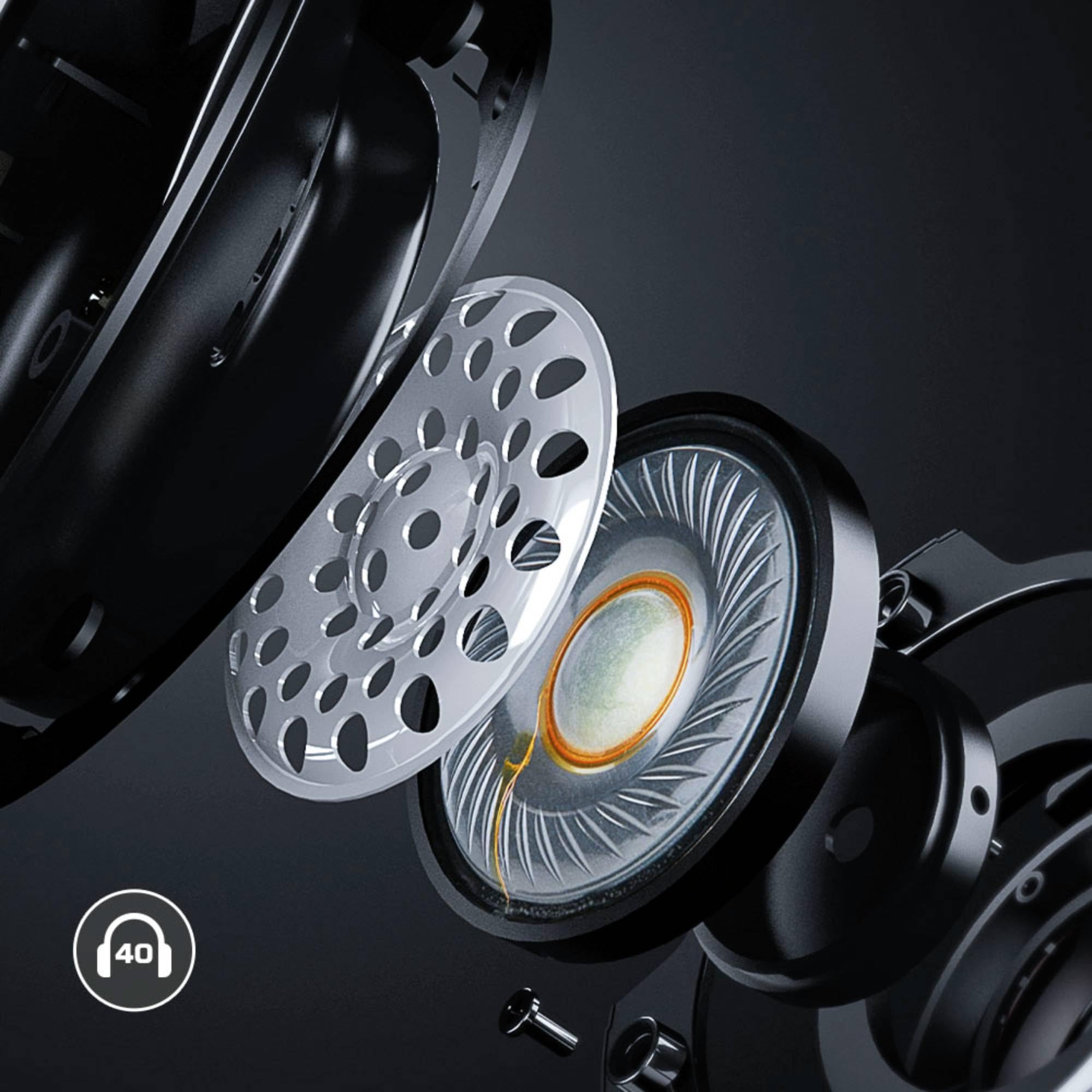HyperX Stinger Core, Cuffie da Gaming senza Filo, Connessione a 2,4 GHz, Telaio in Acciaio, Cuscinetti in Memory Foam Rivestiti in Tessuto, Autonomia 17 Ore, Adatto per PC, PS4 e PS5, Bianco/Blu