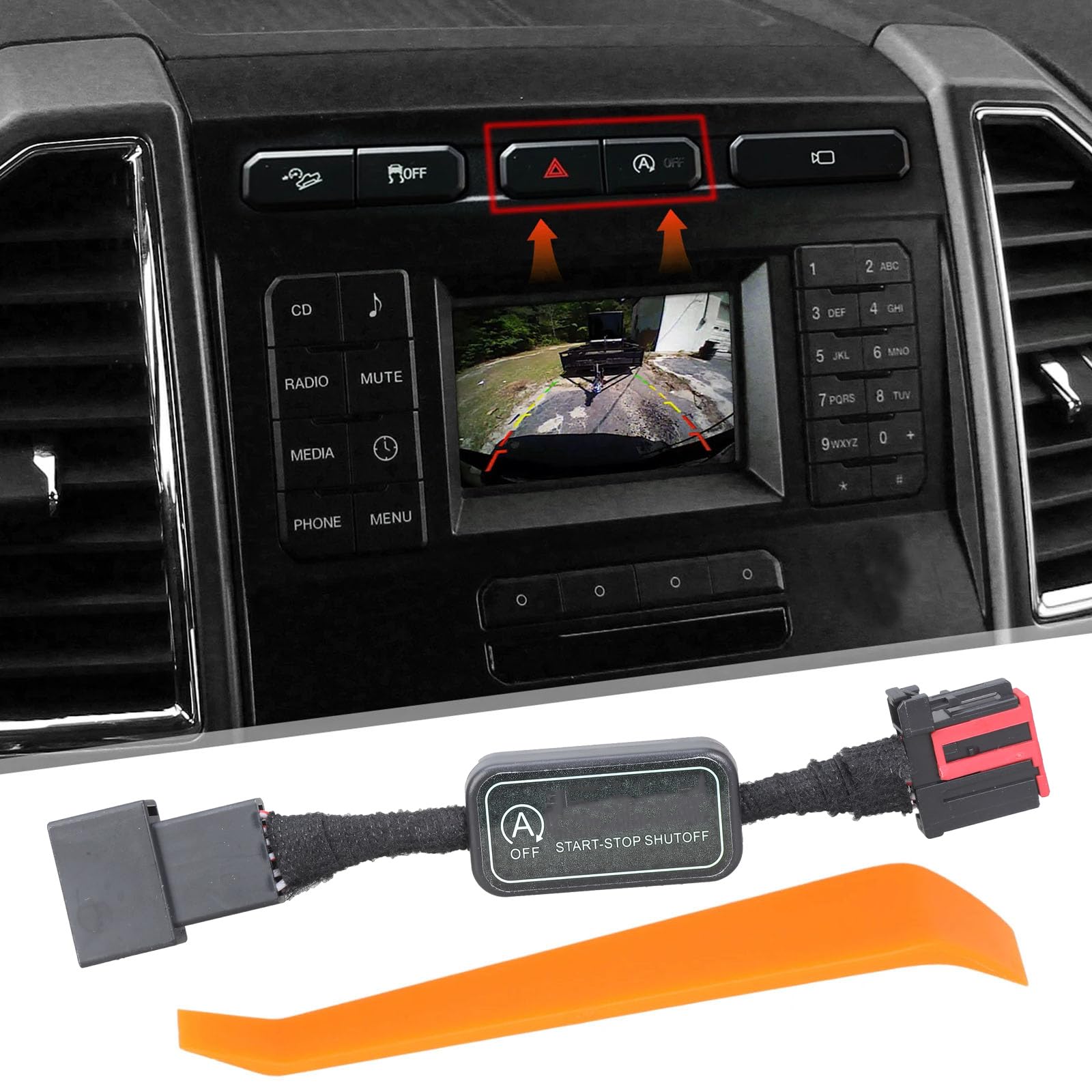 Avvia Stop Disattivatore Override Modulo Eliminatori Cancellatore Miglioramento Comfort di Guida Ottimizza il tuo dispositivo di risparmio di carburante per pendolari