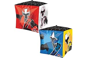 Power Ranger Ninja Steel 15" Cubez Balloon (Each)