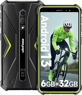 Ulefone Armor X12 Telephone Portable Incassable Android 13, 6Go+32Go ROM/256Go Extensible, Téléphone Étanche 5.45" HD+, 13...