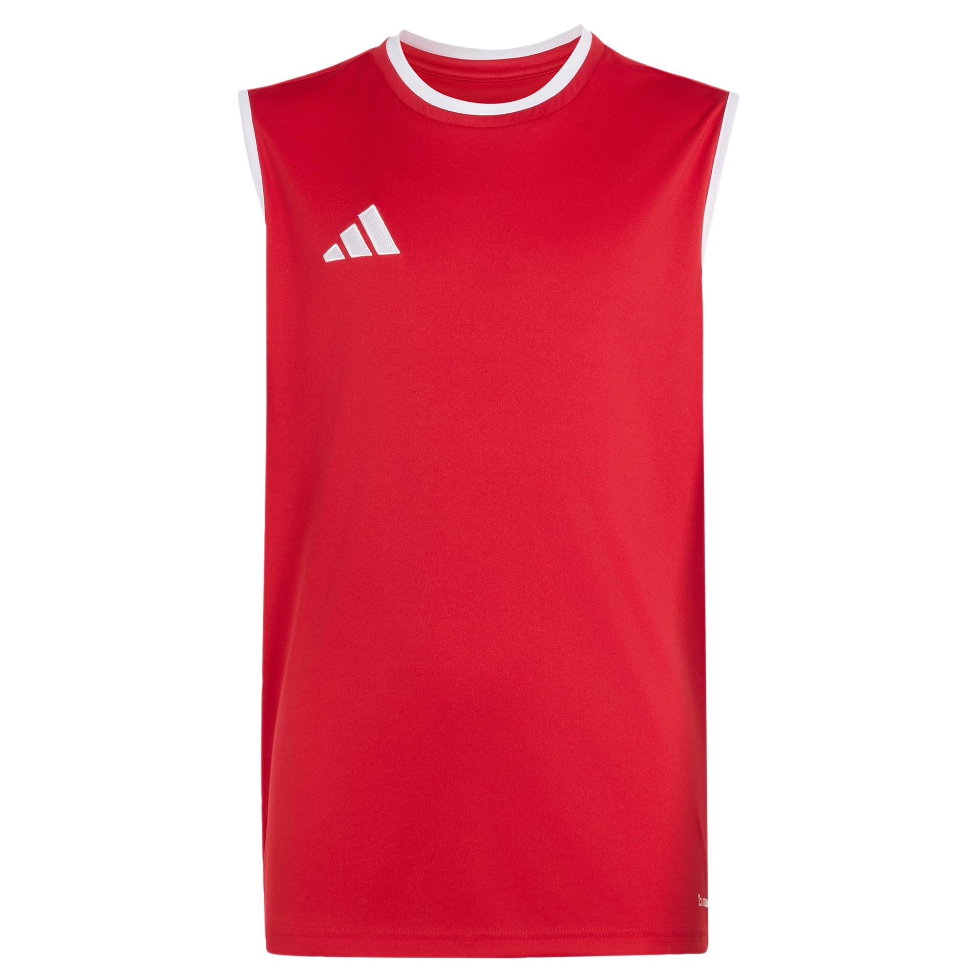 adidas Unisex Kids Entrada26 Sleeveless Jersey Kids Shirt, Team Power red 2/White, 11-12 Years