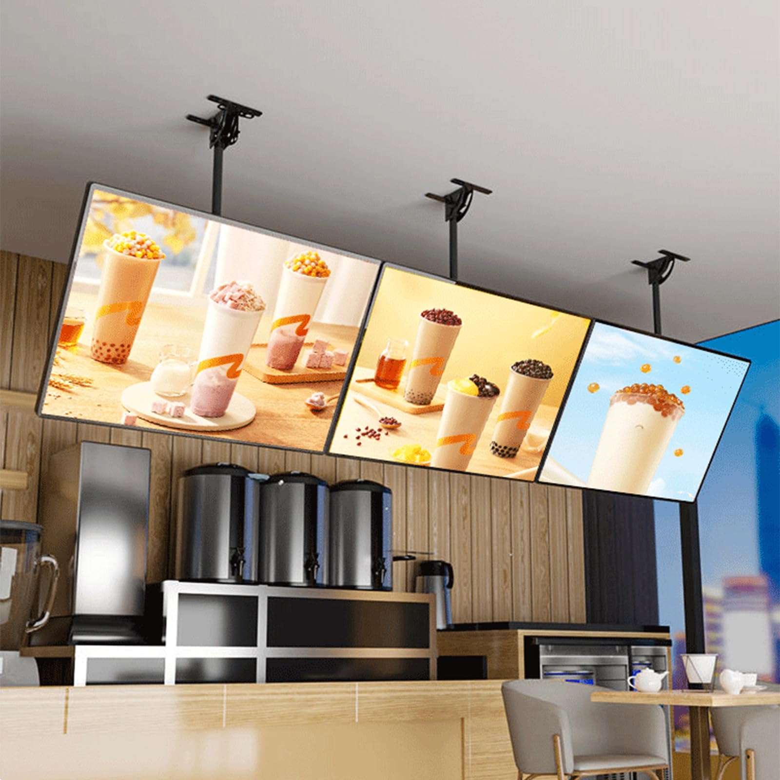 Lavagna digitale per menù con display a LED per ristoranti, bar e negozi