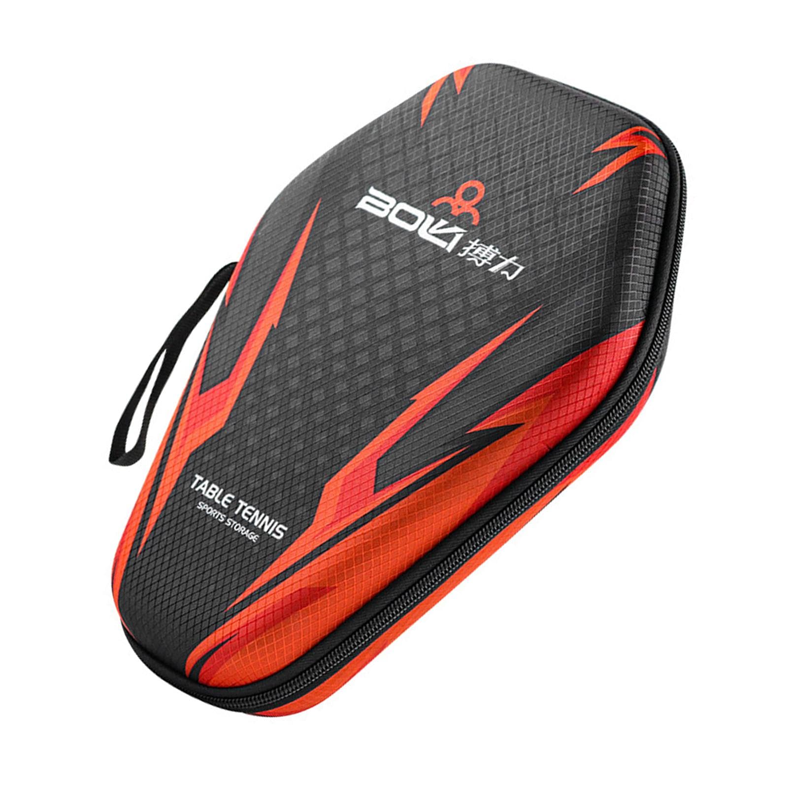 Fashion My Day Pickleball Racket Cover Ping Pong Paddle Case for Competition Outdoor Sports Black Red (B0D9QXB7MS) Amazon Price History, Amazon Price Tracker