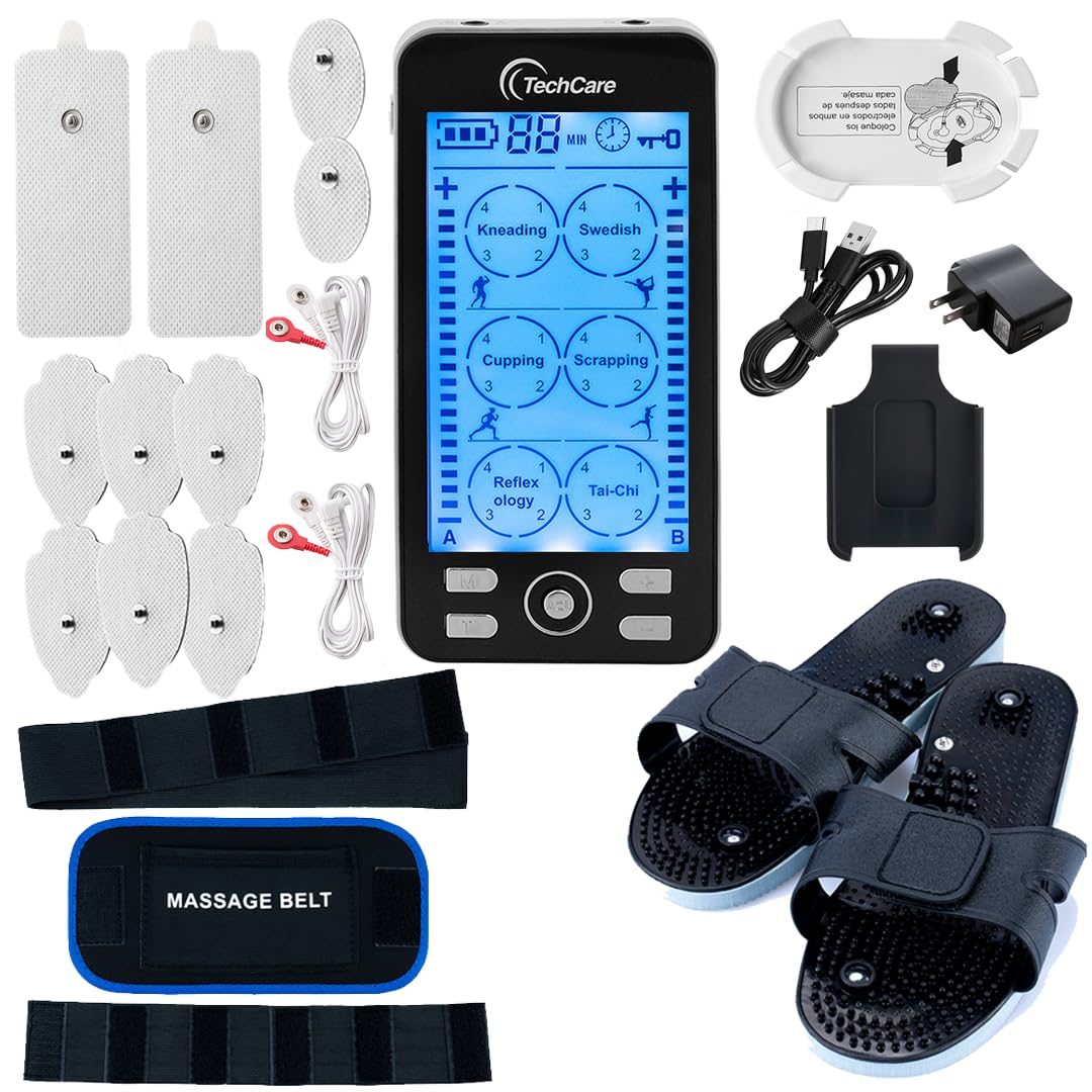 Amazon.com: TENS EMS Unit Muscle Stimulator for Pain Relief – Dual