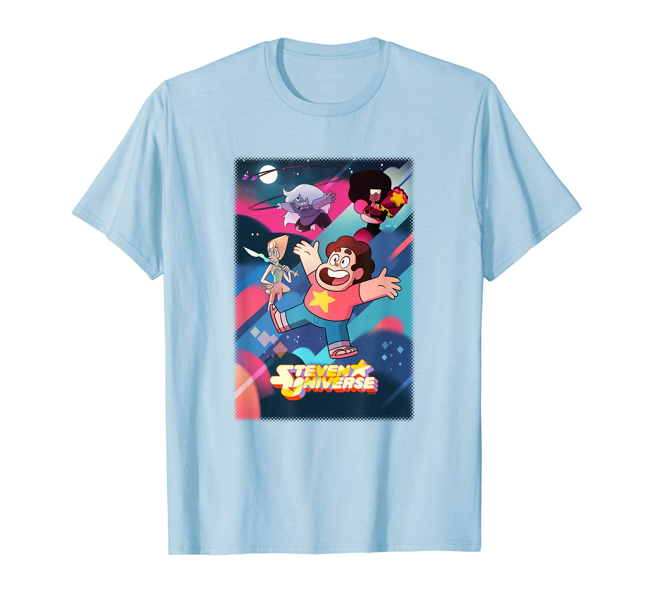 Cartoon Network Steven Universe Poster T-ShirtOEKO-TEX STANDARD 100