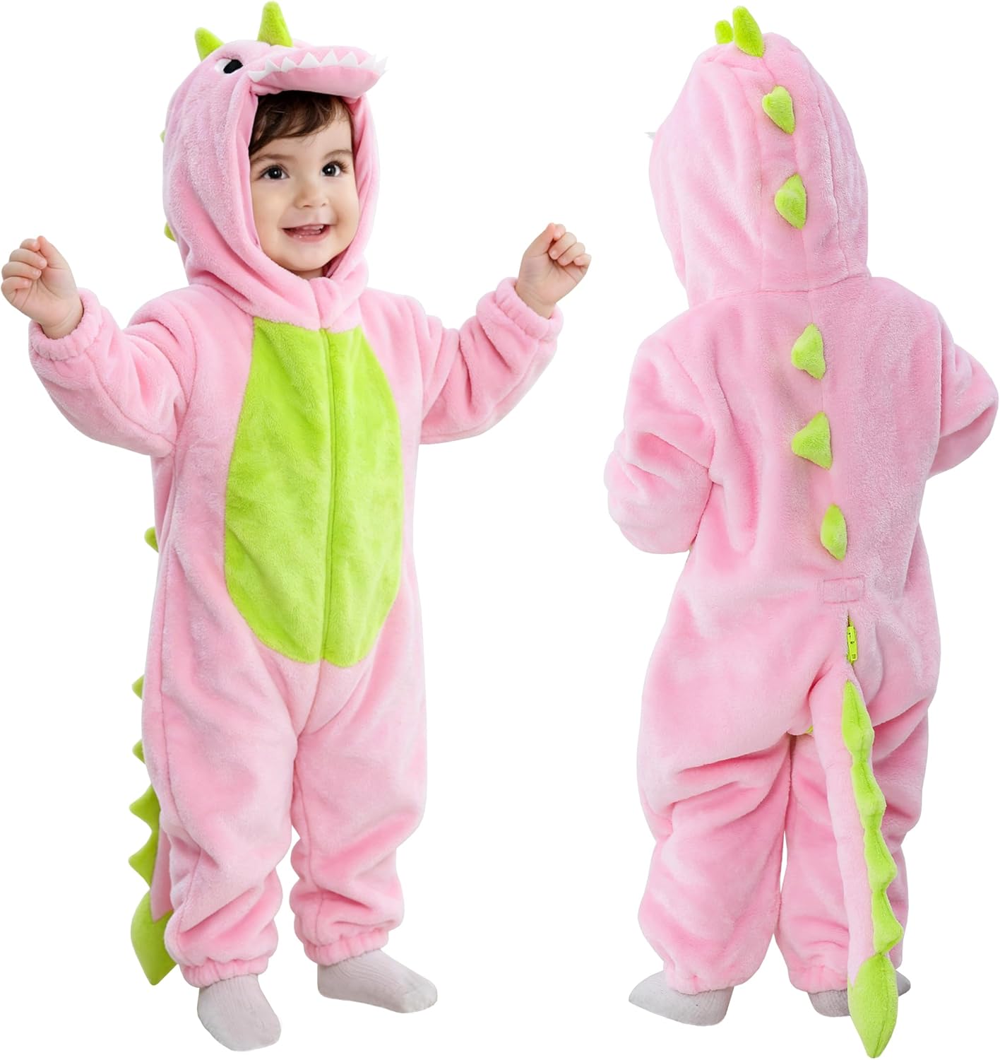 TONWHAR Kid's and Toddler's Costume Baby Animal Outfit Baby Boys' Girls' One-Piece Rompers Jumpsuit
