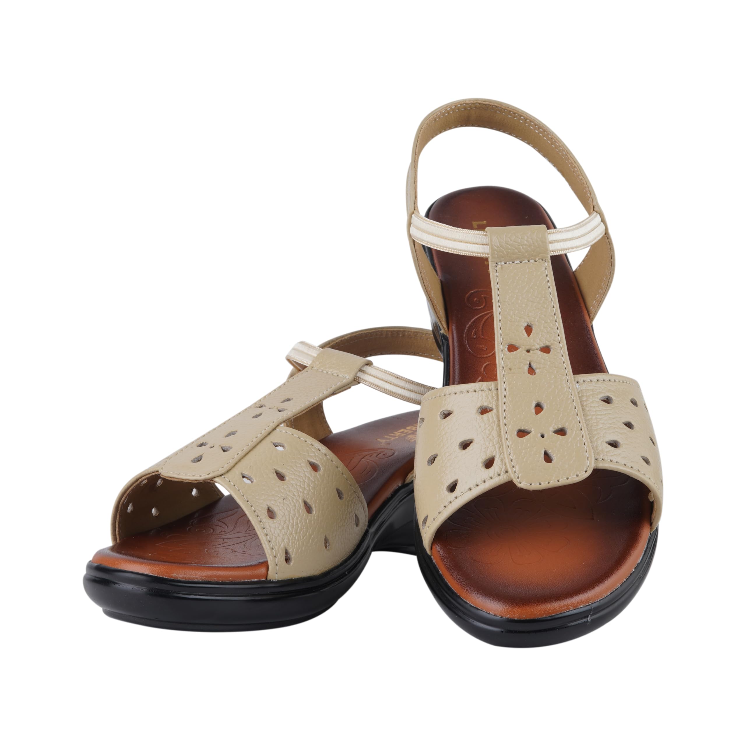 W-Liberty Womens Cream Leather sandals 340141 (B0CJNYX91V) Amazon Price History, Amazon Price Tracker