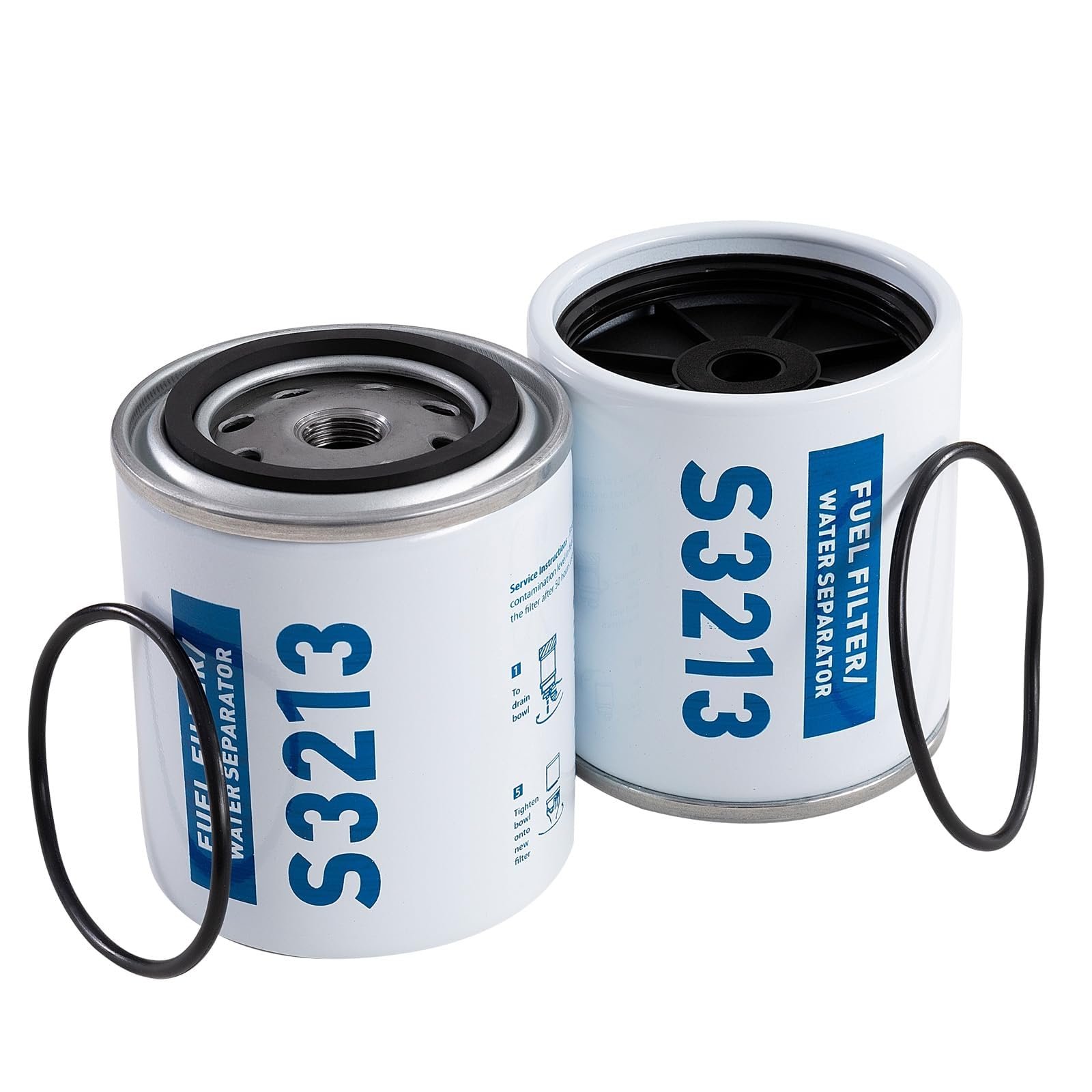 Amazon.com: KUNOANZ 2-PCS S3213 10 Micron Fuel Water