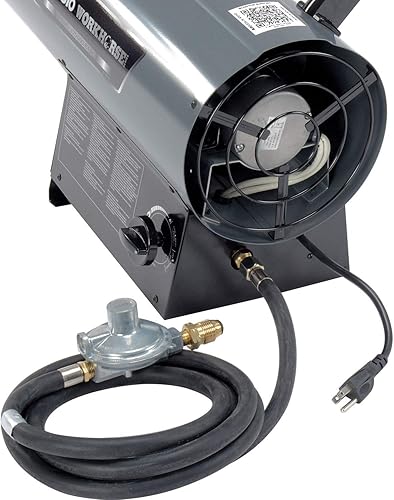 Miniatura 4 de Dyna-Glo Workhorse LPFA125WH, 70K - 125K BTU LP Calentador de aire forzado