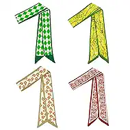 Purse Scarf for Women, Multifunctional Skinny Scarf for Bags Hair Neck Fashion Accessories